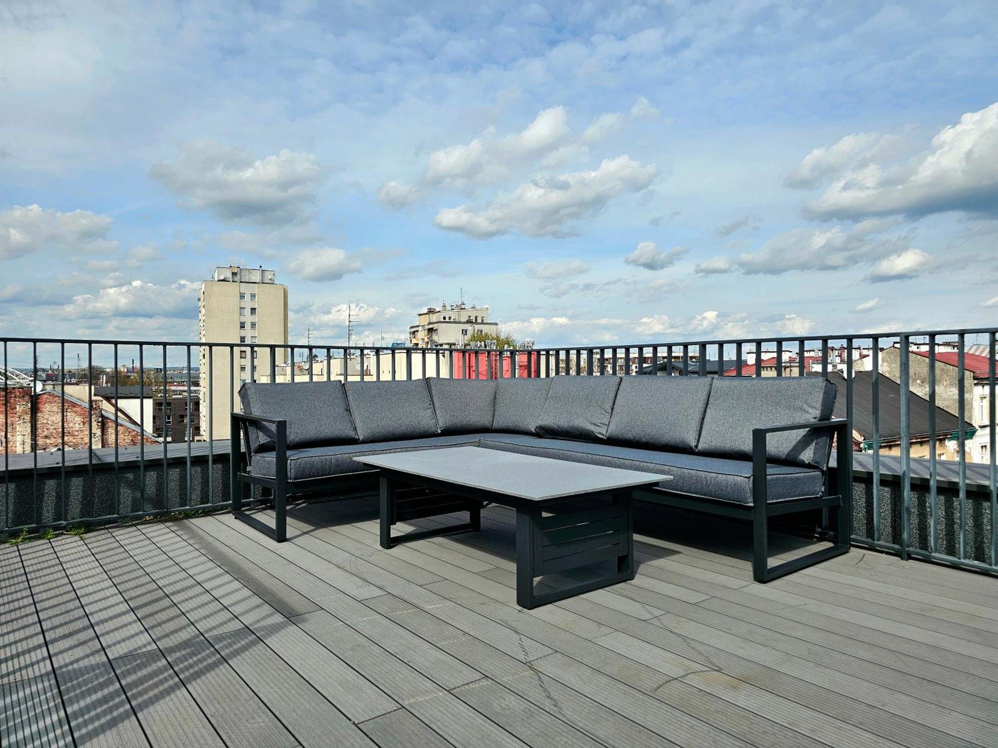 Rooftop Apartment With Terrace By T Krakow Exterior photo